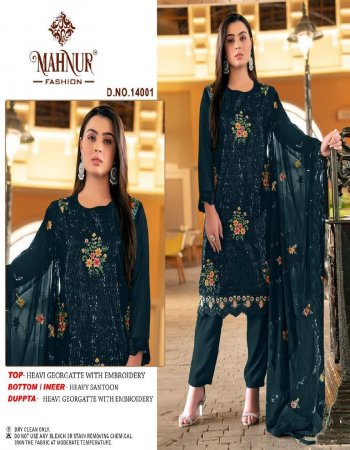 rama top - heavy georgette with embroidery | bottom / inner - heavy santoon | dupatta - heavy georgette with embroidery ( pakistani copy ) fabric embroidery work ethnic 