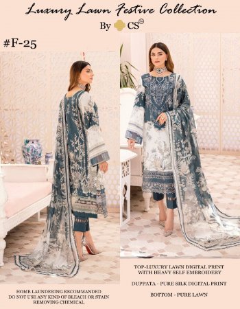 sky top - luxury lawn digital print with heavy self embroidery front n daman | sleeves - luxury lawn digital print | dupatta - printed | bottom -original pure lawn (soft fabric) embroidered (pakistani copy) fabric embroidery  work wedding 