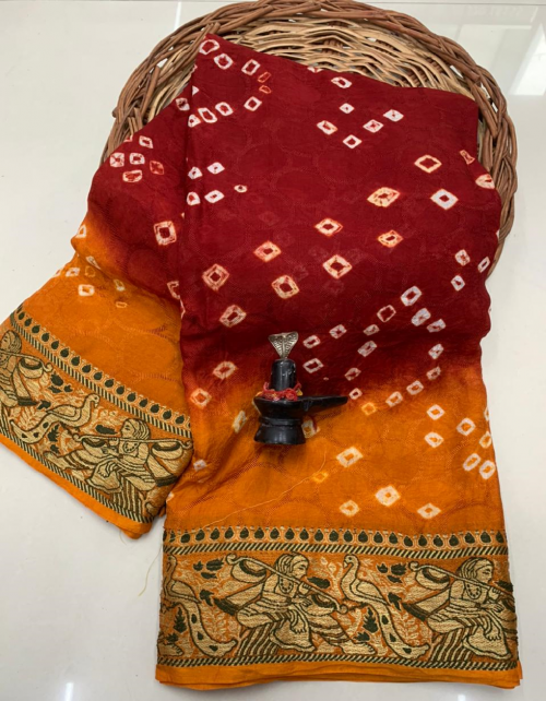 maroon art silk with zari weaving fabric weaving work festive 